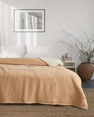 Softy Solid Plush Blanket - Beige